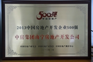 A4、2013中國房地產(chǎn)開發(fā)企業(yè)500強(qiáng)